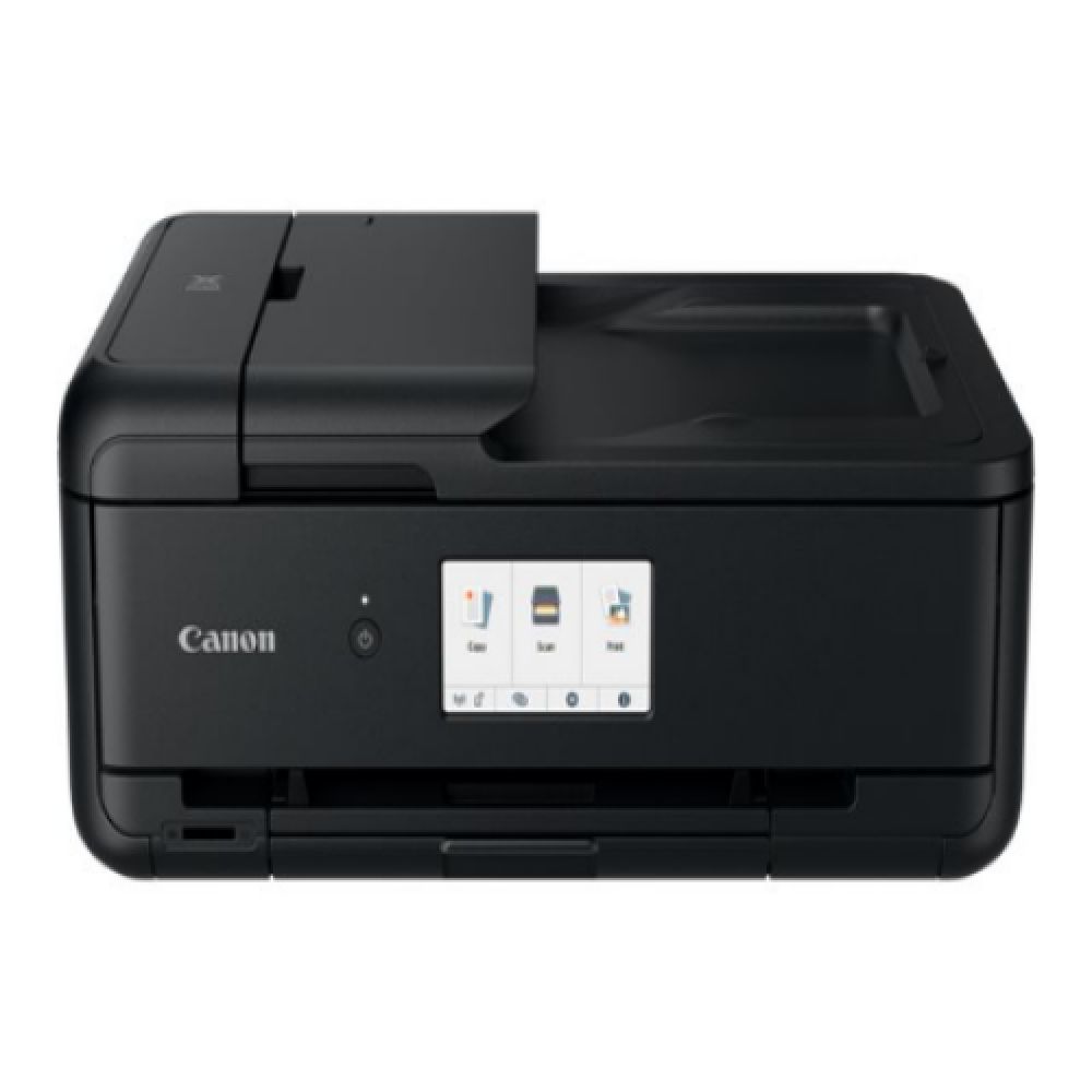 Imprimanta multifunctionala inkjet color Canon PIXMA TS9550a, A4, duplex, ADF, USB 2.0, Wi-Fi, 15 ppm negru, 10 ppm color