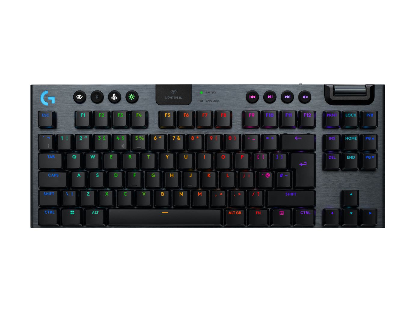 G915 X LIGHTSPEED TKL/WRLS G KB-BLACK-PAN-EMEA28I-935
