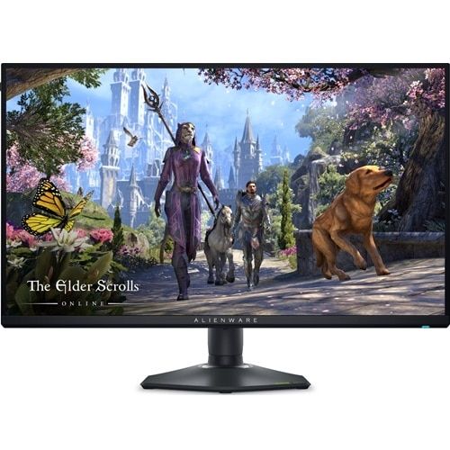Dell Dell Alienware AW2725QF Gaming Monitor,27  4K,Dual-Resolution 3840x2160/180Hz(4K mode),1920x1080/360Hz(FHD mode),95% DCI-P3,600cd/m2(HDR peak),178/178,1xDP 1.4, 2xHDMI 2.1, 1xUSB-B 3.2 Gen1, 1xUSB-C 3.2 Gen1, 1xUSB-A 3.2 Gen1,Height,Tilt,Swivel,Pivot