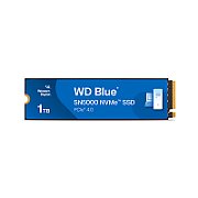 WD SSD WD Blue SN5000 1TB M.2 2280 PCIe Gen4 x4 NVMe TLC, Read/Write: 5150/4900 MBps, IOPS 730K/770K, TBW: 600