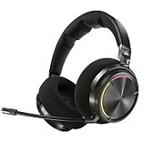 Casti Gaming CORSAIR VIRTUOSO MAX WIRELESS Carbon, Bluetooth 5.3 Wi-Fi, Marime 50mm, Frecventa Raspuns 40KHz, Senzitivitate 118 dB, 32 Ohm, Active Noise Cancellation, Autonomie Baterie 60 ore