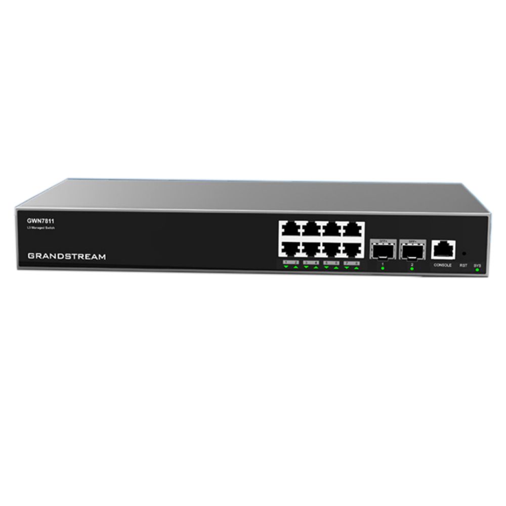 Grandstream Grandstream Networks GWN7811 network switch Managed L3 Gigabit Ethernet (10/100/1000) Grey
