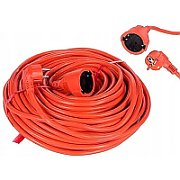 VERTEX PZO20M Retractable extension cable 20 m 3x2 5 mm Orange