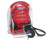 CASTI Genius,  HS-300N , cu fir, standard, utilizare multimedia, call center, microfon pe brat, conectare prin Jack 3.5 mm x 2, negru,  31710146100 , (include TV 0.75 lei)