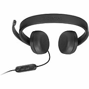 Lenovo 4XD1P83425 headphones/headset Wired Head-band Calls/Music USB Type-A Black