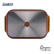 TAVA INALTA CUPTOR DIN ALUMINIU TURNAT + CAPAC 39 x 26 x 8.5 CM,  6 L, NICOLAI TAND, NICOLAI TAND, COOKING BY HEINNER