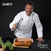 TAVA INALTA CUPTOR DIN ALUMINIU TURNAT + CAPAC 39 x 26 x 8.5 CM,  6 L, NICOLAI TAND, NICOLAI TAND, COOKING BY HEINNER