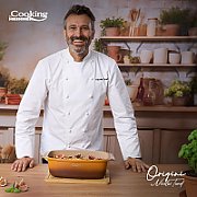 TAVA ROASTER DIN ALUMINIU TURNAT + CAPAC 39 X 22.5 X 11 CM, 5.3L, NICOLAI TAND, COOKING BY HEINNER