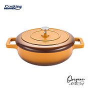 CRATITA ALUMINIU TURNAT + CAPAC 26x8 CM, 3.4L, NICOLAI TAND, COOKING BY HEINNER