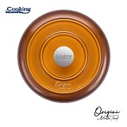 SEMIOALA ALUMINIU TURNAT + CAPAC 26x12.5 CM,5.8L, NICOLAI TAND, COOKING BY HEINNER