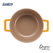 SEMIOALA ALUMINIU TURNAT + CAPAC 24x12 CM,3.9L, NICOLAI TAND, COOKING BY HEINNER