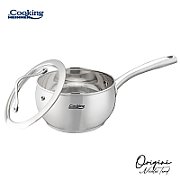 CASEROLA INOX+ CAPAC 16X9 CM, 1.8 L, NICOLAI TAND, COOKING BY HEINNER