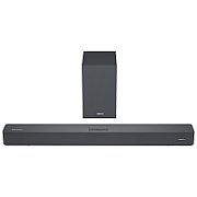 SOUNDBAR HORIZON HAV-S2630W / System 2.1 / Max Audio Power 110W (30W x2 + 50W) / Wireless Subwoofer / Digital Optical / AUX (3.5mm) / HDMI-ARC (CEC) / BT 5.4 / USB Playback / DOT-Matrix Display / Remote + Button Keys / Impedance: 4Ω x2 + 4Ω / Signal to Noise Ratio (SNR): 73dB / Wall- Mount Ready /