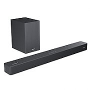 SOUNDBAR HORIZON HAV-S2630W / System 2.1 / Max Audio Power 110W (30W x2 + 50W) / Wireless Subwoofer / Digital Optical / AUX (3.5mm) / HDMI-ARC (CEC) / BT 5.4 / USB Playback / DOT-Matrix Display / Remote + Button Keys / Impedance: 4Ω x2 + 4Ω / Signal to Noise Ratio (SNR): 73dB / Wall- Mount Ready /