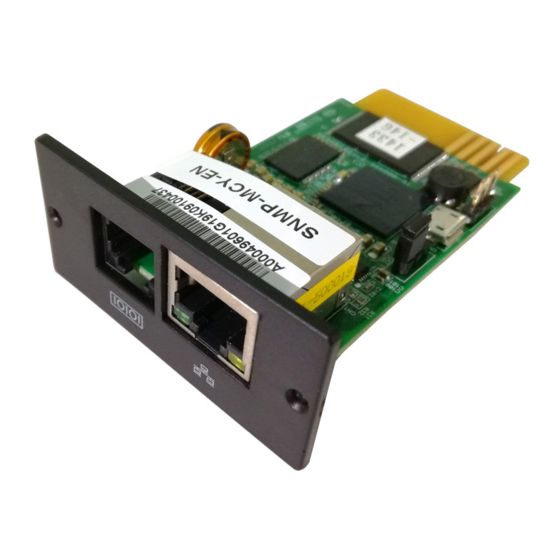 UPS ACC SNMP CARD WP/ACUP-SN000MP-AZ01B NJOY