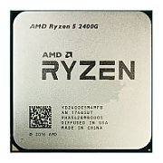 Procesor AMD Ryzen 5 2400G, 4C / 8T, 3.60 - 3.90 GHz, 6 MB cache, 65 W, Tray