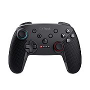 Controller wireless Trust Muta pentru consola Nintendo Switch, 15 butoane, controale: A, B, X, Y, L1, L2, L3, R1, R2, R3, reset, 8-way, start, select, d-input, negru