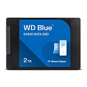 WD SSD WD Blue SA510 2TB SATA, 2.5 , 7mm, Read/Write: 560/530 MBps, IOPS 95K/84K, TBW: 500