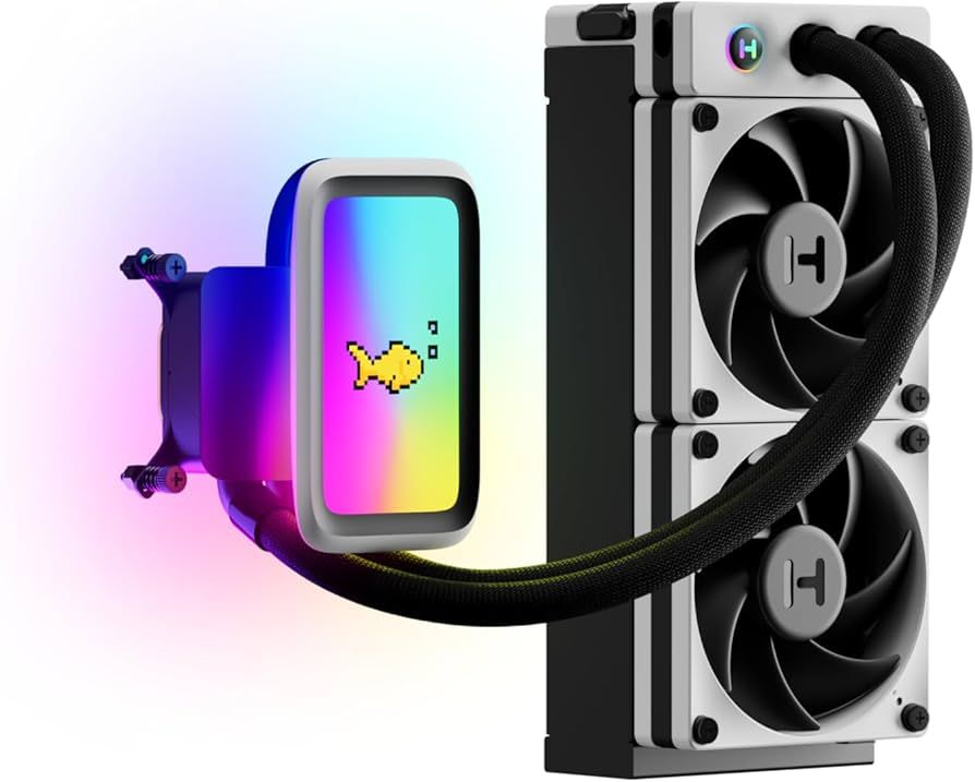 Hyte THICC Q60 AIO Complete Water Cooling - white