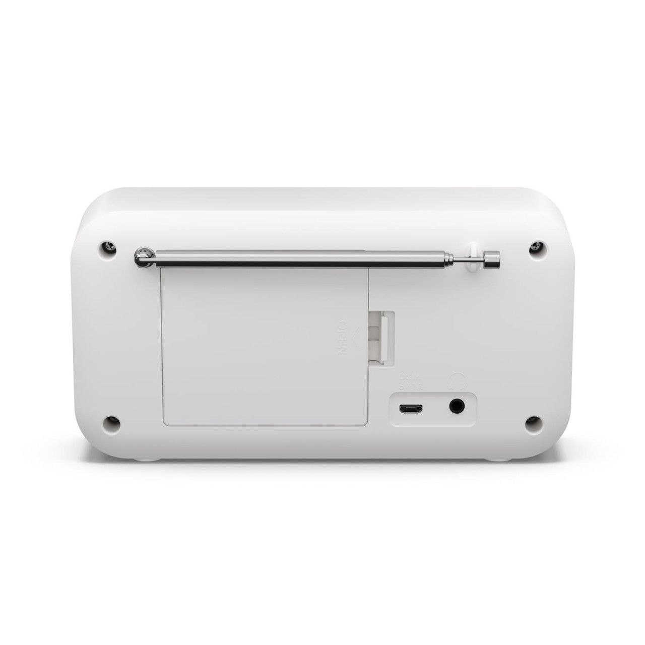 Sharp DR-P420(WH) Tokyo Portable Digital Radio  FM/DAB/DAB+  Bluetooth 5.0  USB or Battery Powered  Snowy White | Sharp | Tokyo Portable Digital Radio | DR-P420(WH) | White | USB port | Bluetooth | FM radio | Headphone out