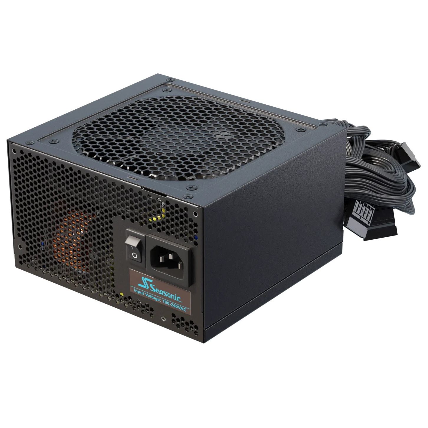 Seasonic G12 GC 80 PLUS Gold Power Supply - 650 Watt  black