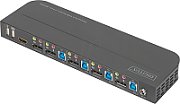 DIGITUS KVM Switch 4-Port  4K60Hz  4x