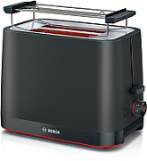 Bosch TAT3M123 toaster 2 slice(s) 950 W Black