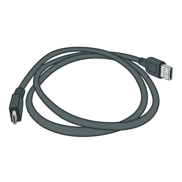 USB TYPE-A 36' (0.9M) CHARGING AND COMMUNICATION CABLE