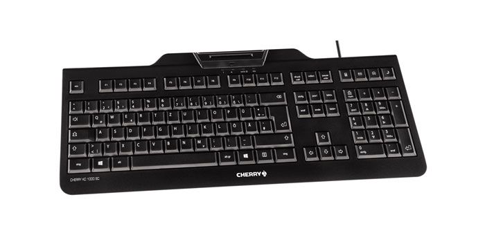CHERRY KC 1000 SC BLACK/KEYBOARD USB NORDIC