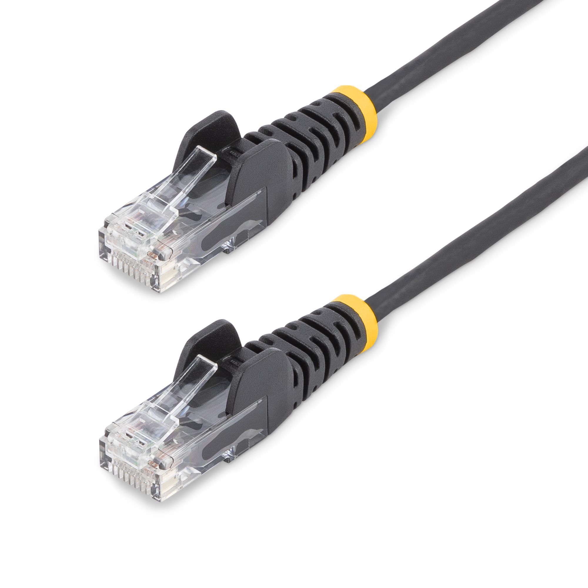CAT6 CABLE - 0.5 M - BLACK/.