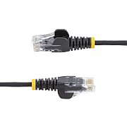 CAT6 CABLE - 0.5 M - BLACK/.