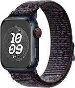 46MM BLACK/BLUE NIKE SPORT LOOP/.