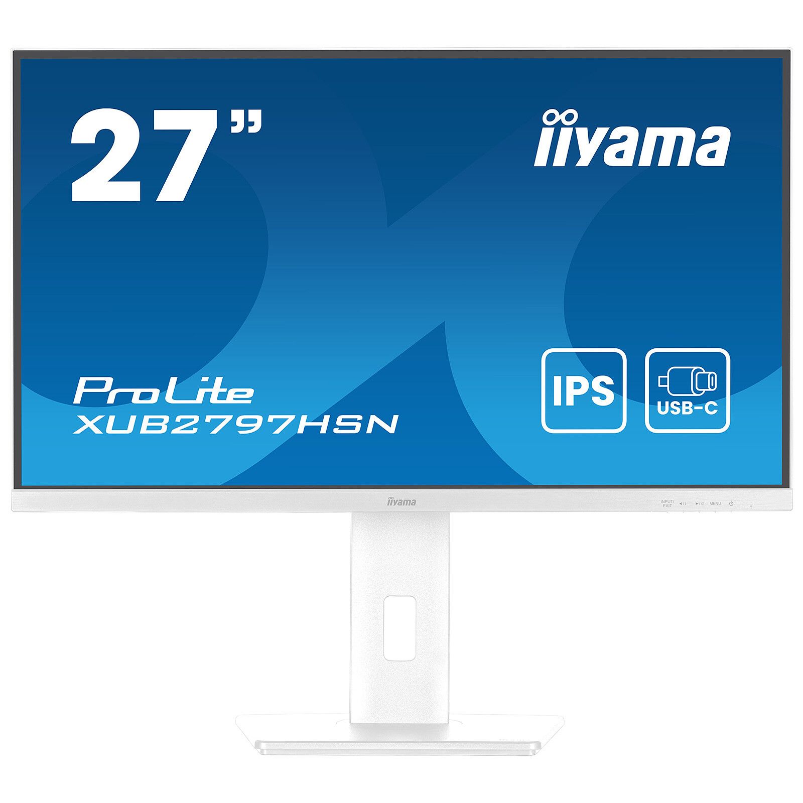 Monitor 27 inch IIyama XUB2797HSN-W2 1920 x 1080 pixeli, 100 Hz