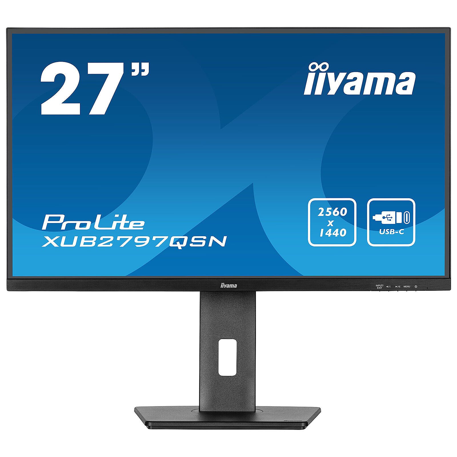 Monitor 27 inch IIyama XUB2797QSN-B2 2560 x 1440, 100 Hz