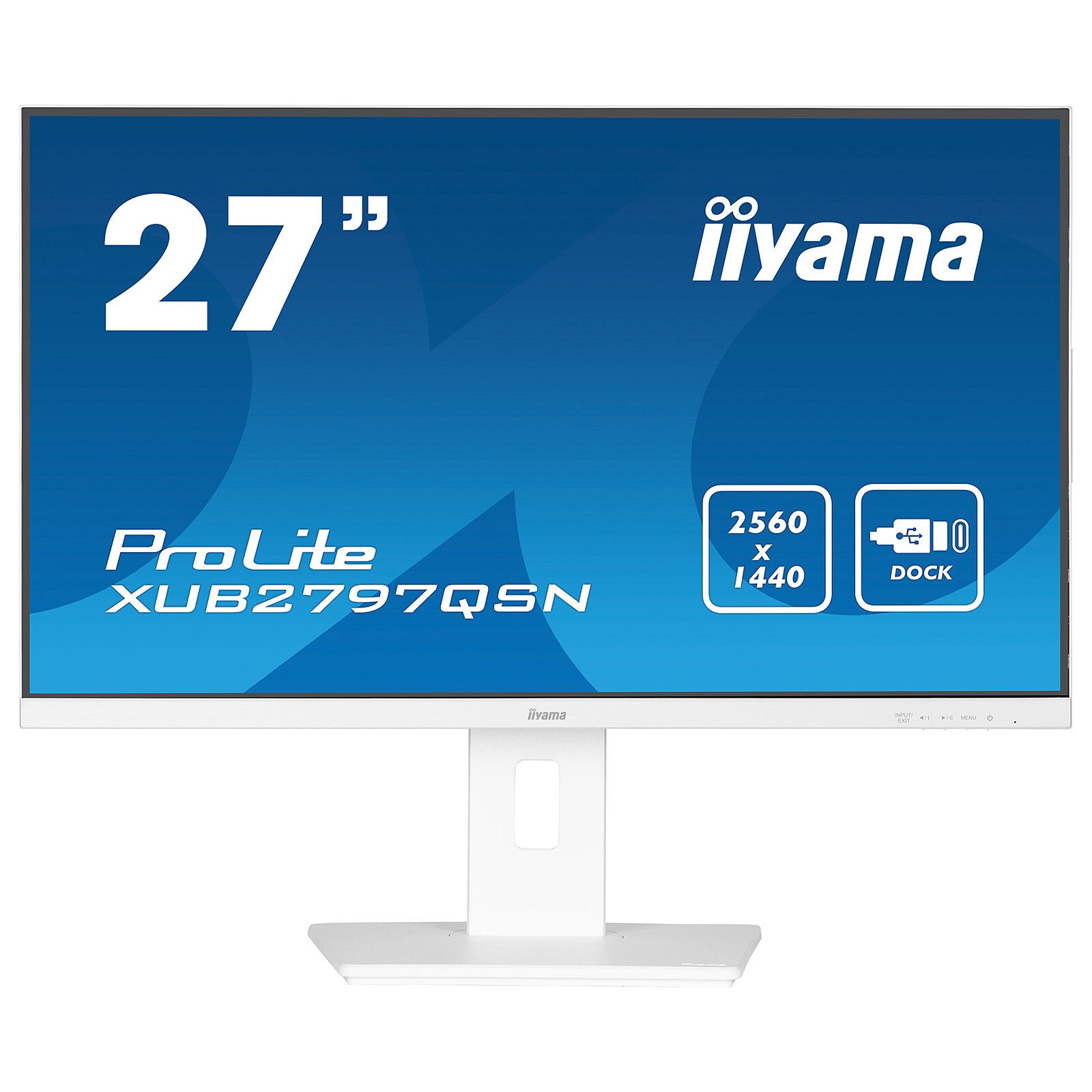 Monitor 27 inch IIyama XUB2797QSN-W2 2560 x 1440, 100 Hz