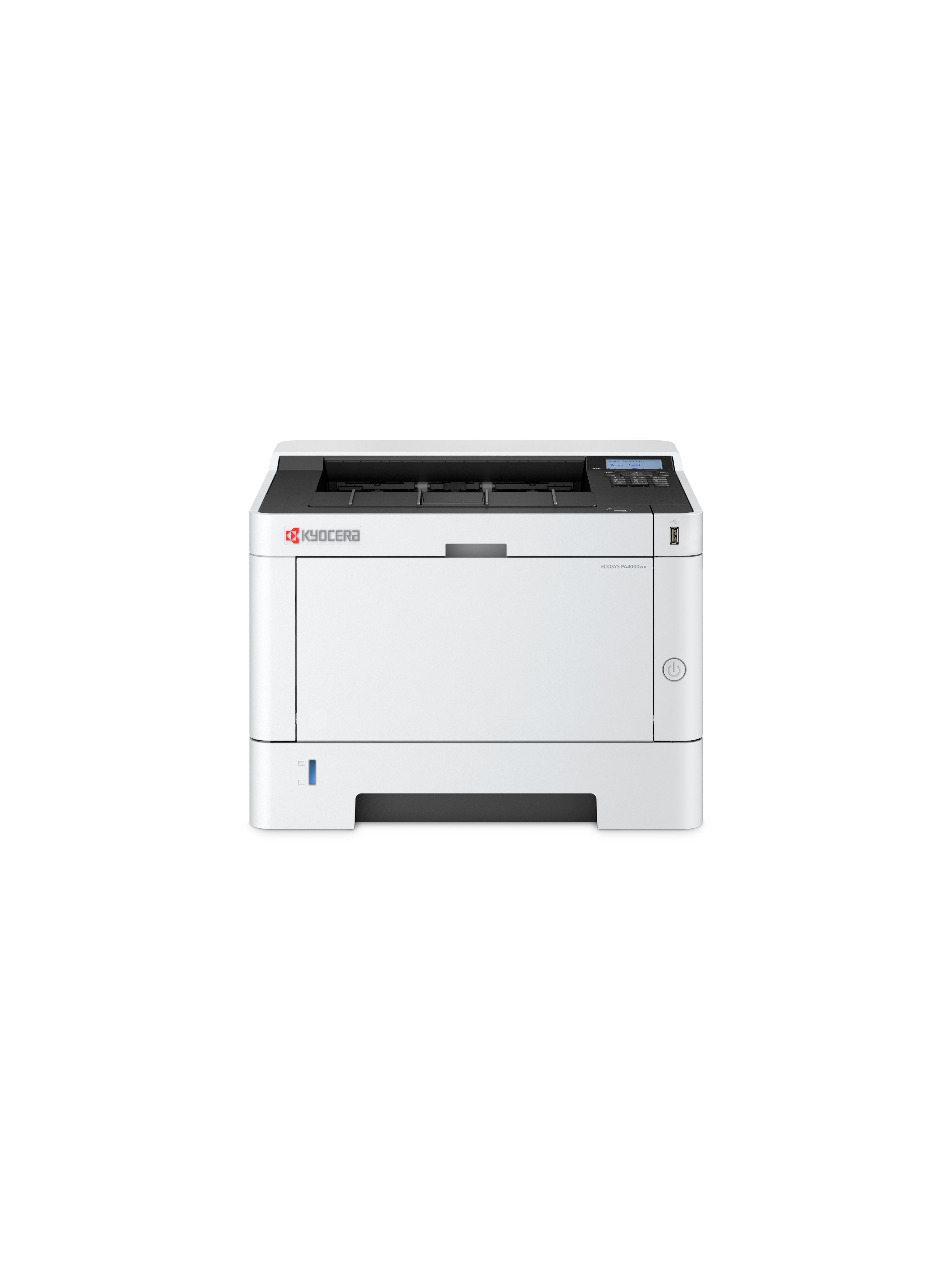 Imprimanta laser monocrom Kyocera PA4000wx, A4, duplex, USB 2.0, Wi-Fi, 40 ppm