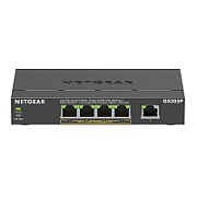 Switch NetGear GS305P-300EUS, 5 porturi 10 / 100 / 1000 MBs