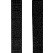SET curele autoadezive Logilink, tip Velcro, 500 cm x 2.5 cm, negru,  KAB0080 