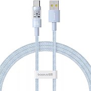CABLU alimentare si date Baseus Gem, Fast Charging Data Cable pt. smartphone, USB la USB Type-C 100W, 1m, albastru  P10373002311-00  (timbru verde 0.08 lei)