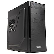 CARCASA SPACER - office, Middle Tower, ATX,  APOLLO , sursa 250W (250W for 500 Desktop PC), USB 3.0 x 2, USB Type C x 1, HD Audio, black,  SPCS-OC-APOLLO-250W  (timbru verde 0.8 lei)