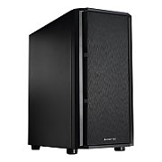 Chieftec  Pro Mini , mini tower, office, fara sursa, suporta 8xfan, USB 3.2 gen1 x 1, USB 2.0 x 1, USB Type-C, audio+mic, 4 sloturi expansiune, negru,  AZ-01B-OP  (timbru verde 0.08lei)