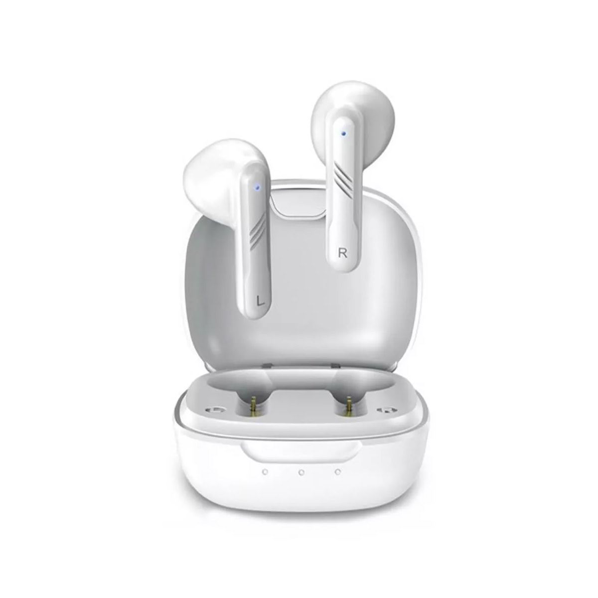 CASTI Genius,  HS-M905BT , TWS, wireless, intraauriculare - butoni, pt smartphone, microfon pe casca, conectare prin Bluetooth 5.3, alb, USB-C,  31710025400 , (timbru verde 0.18 lei)