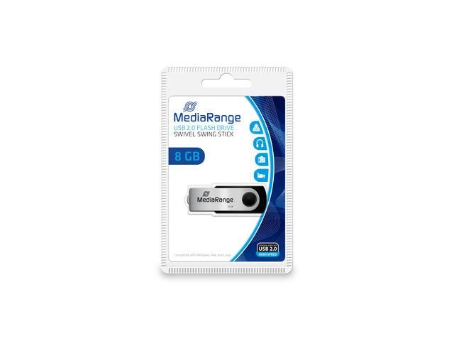 MEMORII USB MediaRange USB flash drive, 8GB  MR908  (timbru verde 0.03 lei)