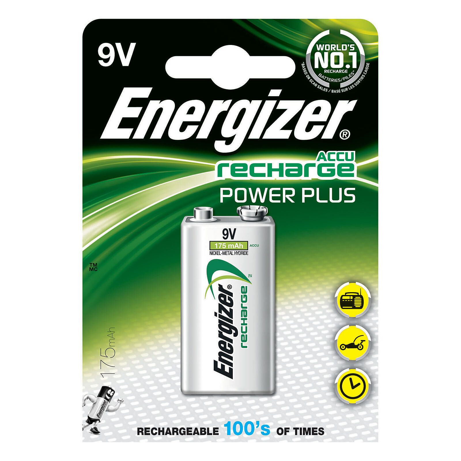 Acumulator Power Plus 9V, 175mAh, Energizer