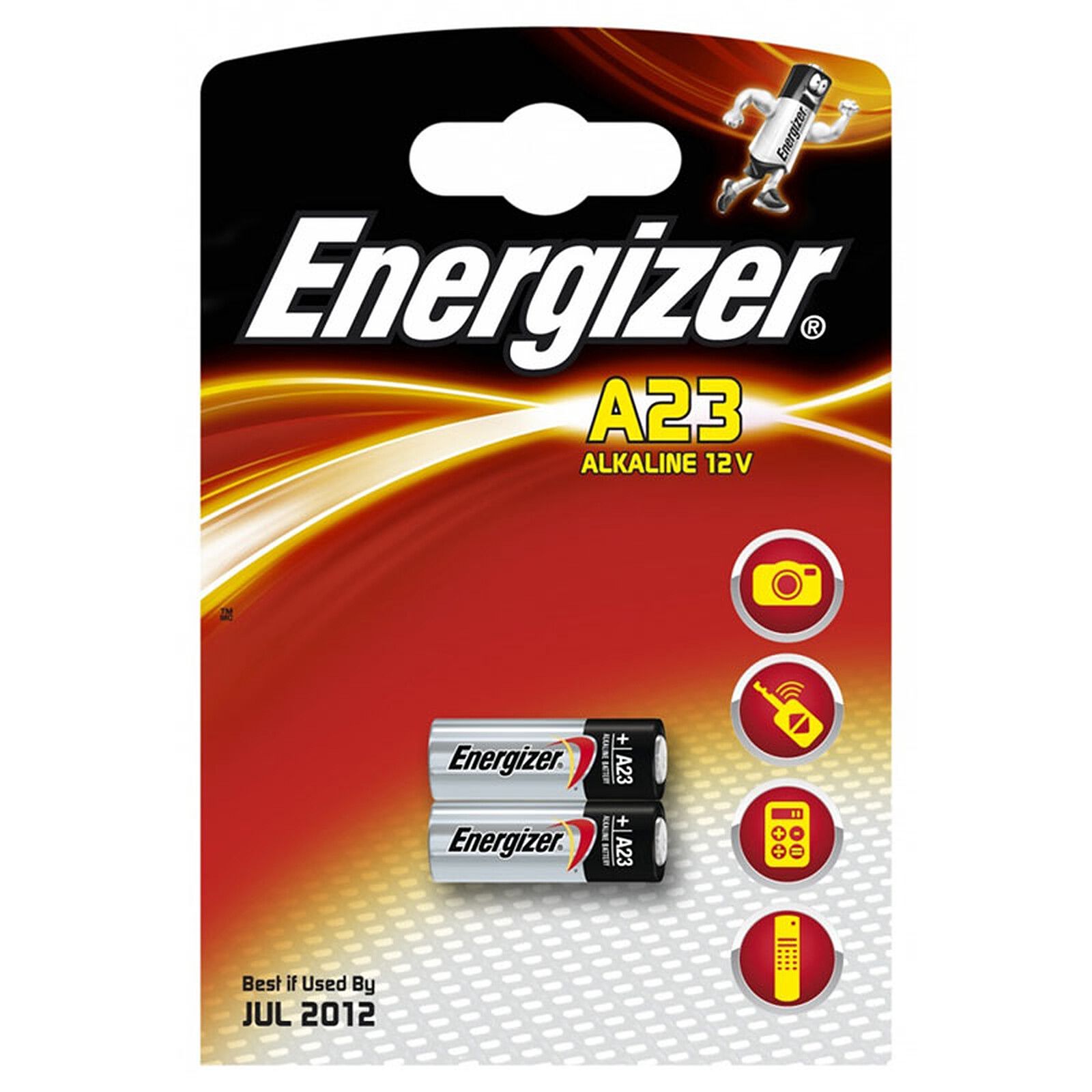 Baterii alkaline A23, E23A, 2 buc/set, Energizer