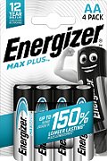 Baterii Max Plus AA, LR6, 1.5V, 4 buc/set, Energizer