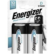 Baterii Max Plus D, LR20, 1.5V, 2 buc/set, Energizer