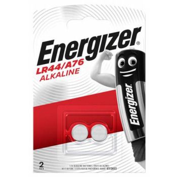 Baterii alkaline LR44, A76, 2 buc/set, Energizer