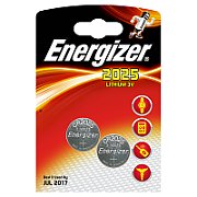 Baterii litiu CR2025, 2 buc/set, Energizer