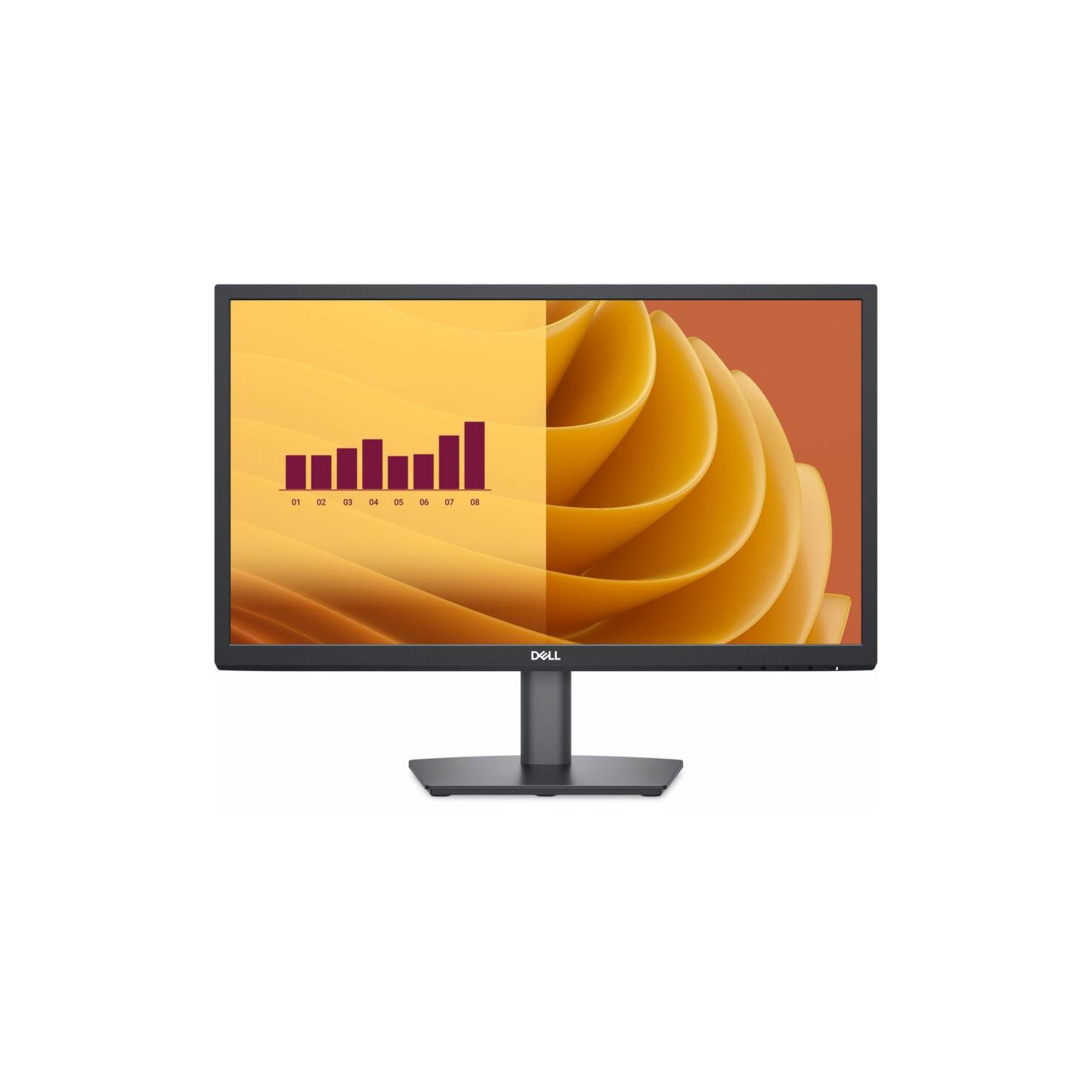 Dell Monitor LED Dell E2225HS, 21.4 , FHD (1920x1080), 16:9 75Hz, VA AG, 250 cd/m2, 3000:1, 178/178, 8ms/5ms, Speakers, HDMI, DP, VGA, Tilt